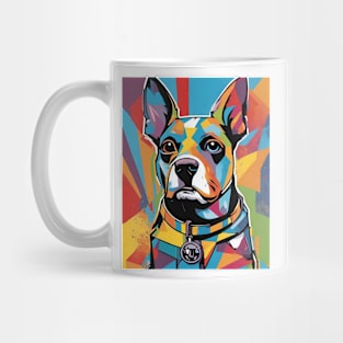 Dynamic Doggo: Pop Art Hero Mug